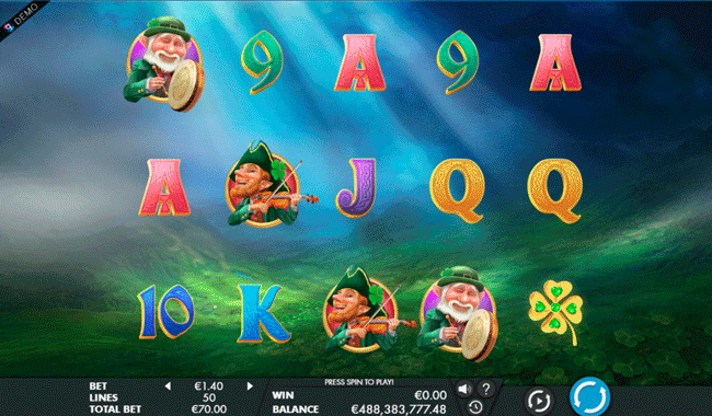Gameplay of Leprechaun Legends slot